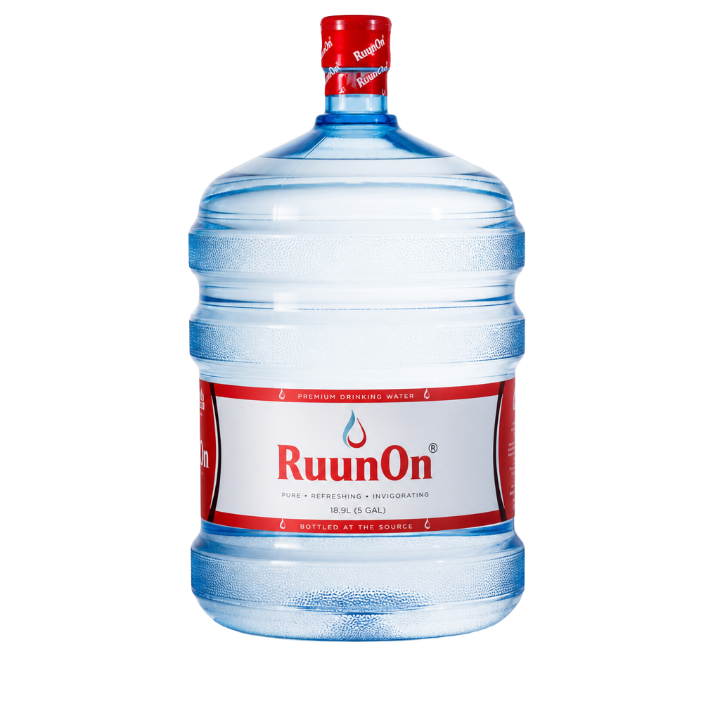5 Gallon Drinking Water — 18.9 L · Refill bottle delivered by RuunOn in the UAE